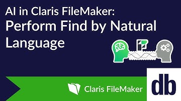 AI in Claris FileMaker: Perform Find by Natural Language