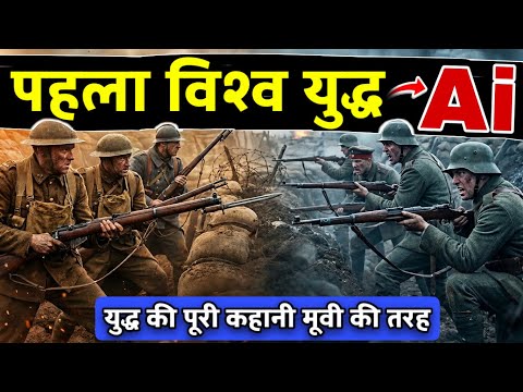 World War 1 -Ai Video ॥ पहला विश्व युद्ध Ai मूवी की तरह ॥ Full Story AI Animated History