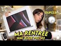 Je me prpare pour ma rentre  unboxing mac book pro m2 vlog   bts