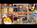 Limpieza de mi cocina infonavit//MOTIVATE CONMIGO//hate en mi canal?😡