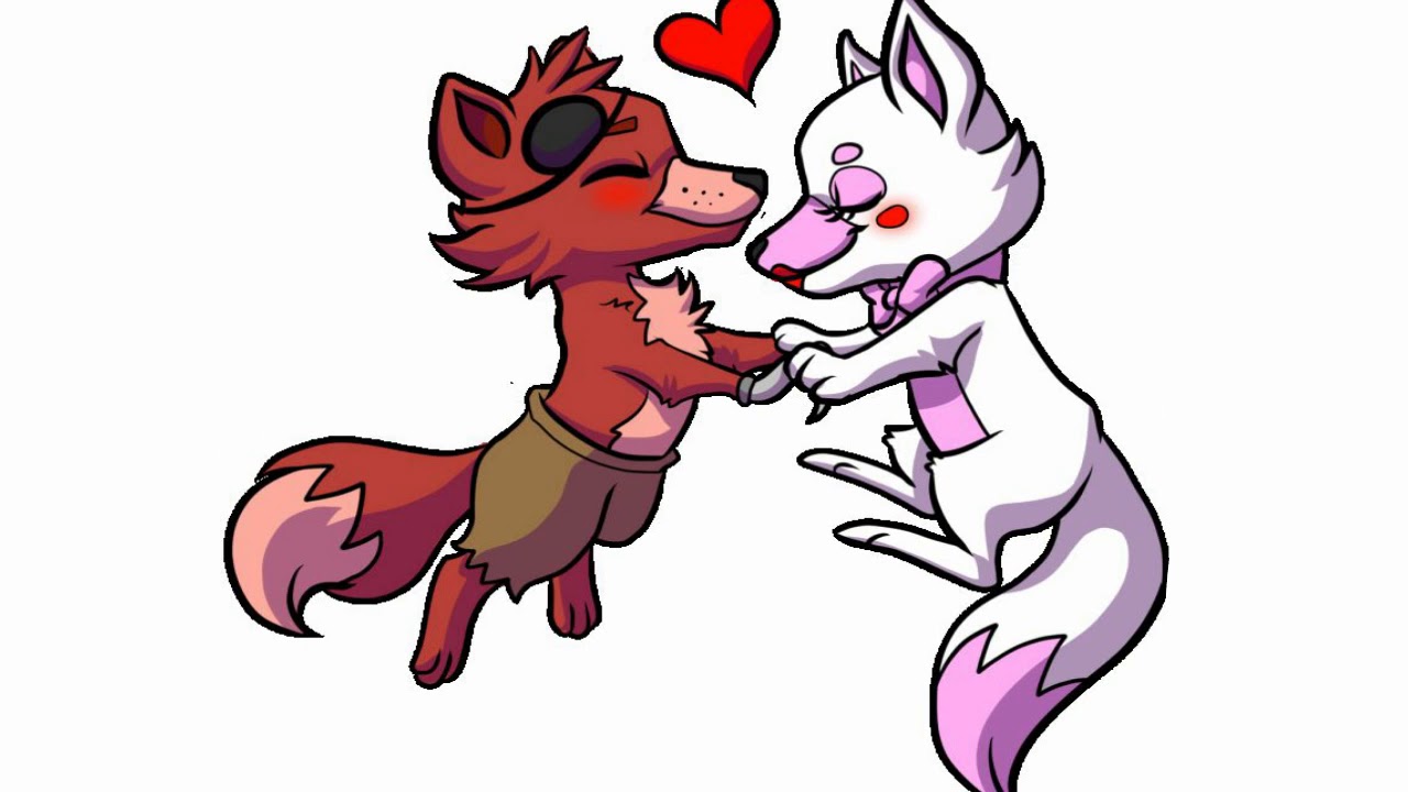 Рисунок мангл и фокси