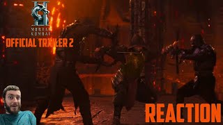 MORTAL KOMBAT II Official Trailer 2 - Reaction