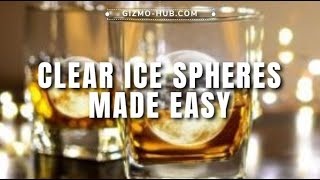 Icyforge Ice Maker : Clear Ice Spheres Made Easy | Kickstarter | Gizmo-Hub.com