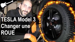 Changer les Roues sur ⚡️ Tesla Model 3 ⚡️