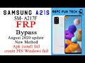 samsung a21s frp bypass || samsung galaxy sm-a217f  frp unlock || no pin window/ apk not installing