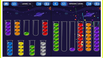 Ball Sort Puzzle Challenge!|All Levels android,ios [Level: 14-22] |ASMR&Gaming