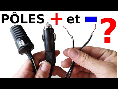 Vidéo: Prises électriques : Prise électrique 12 Volts De L'allume Cigare Et Autres Modèles Pour La Voiture