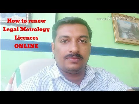 How to renew Legal Metrology licences ONLINE