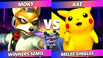 LMMM 2025 TOP 8 - moky (Fox) Vs. Axe (Pikachu) Smash Melee - SSBM