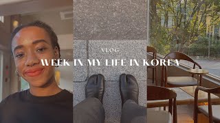 [ Korea Vlog ] Week in My Life // autumn, I'm a student?!, cafes, manifesting, relaxing | MILLICENT
