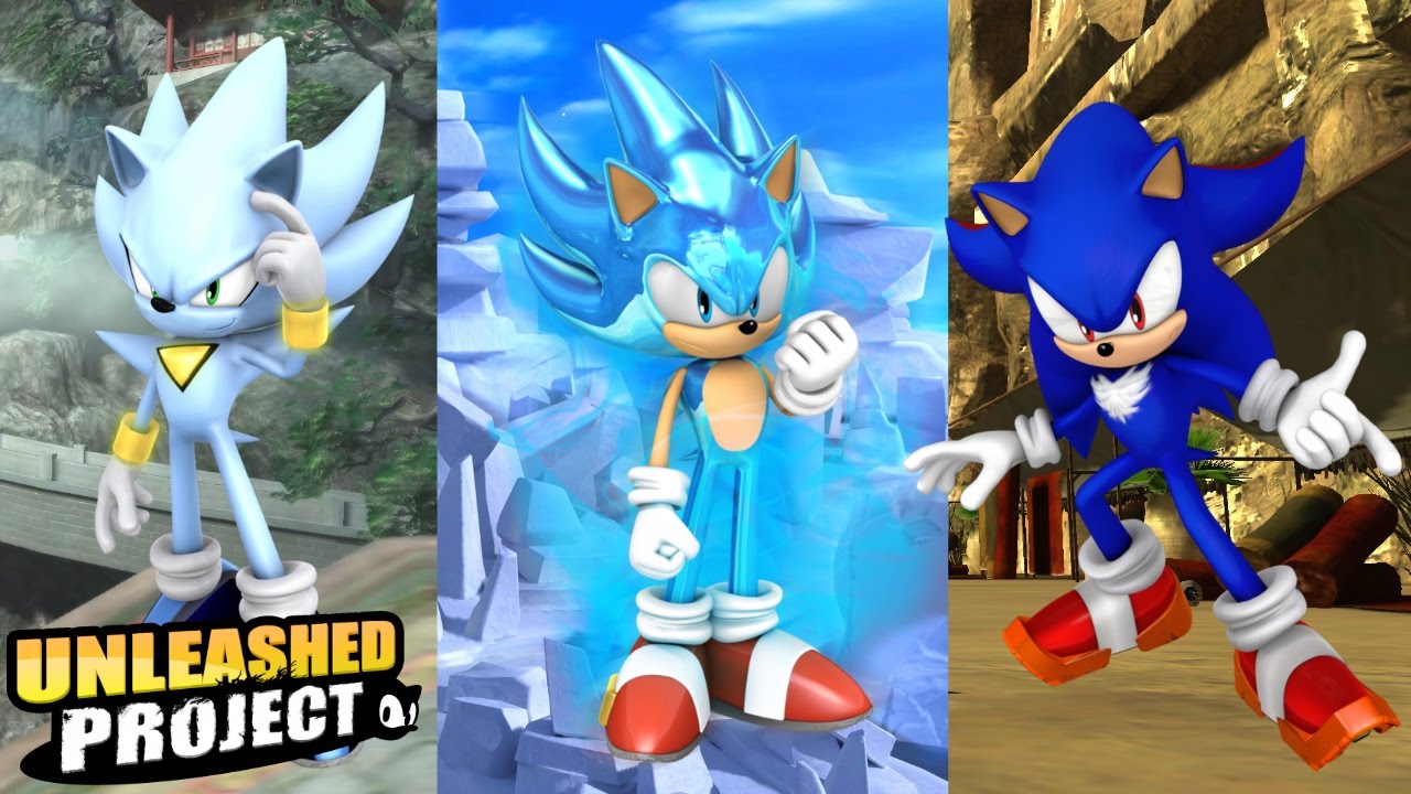 Sonic Generations PC- Unleashed Project Part 2- Nazo/Super Sonic Blue