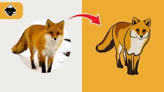 Tracing An Image In Inkscape | Pen Tool Line Art Tutorial