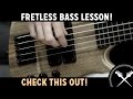 Fretless Bass Lesson with ScottsBassLessons