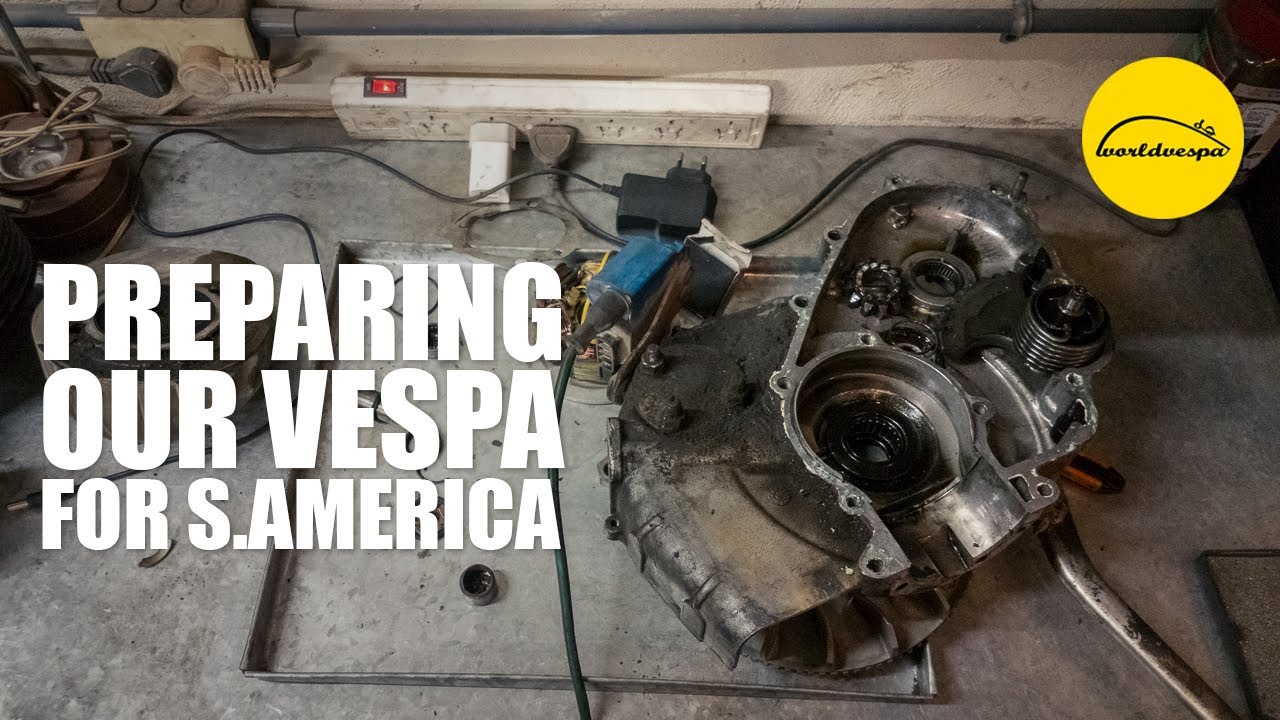 Preparing our Vespa | Motorcycle Adventure South America [EN SUB]