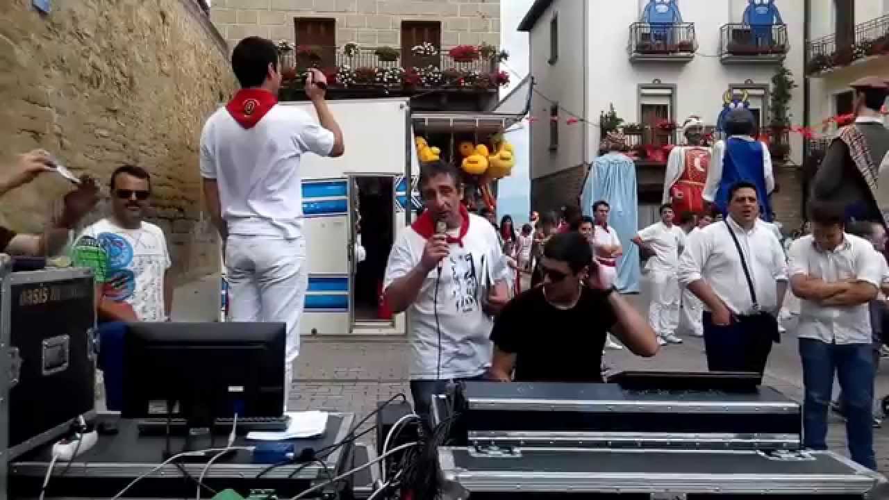 Homenaje a la Comparsa de Cáseda - Kasedako Konpartsari omenaldia