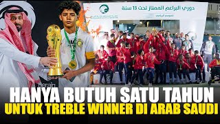 Taklukan Tanah Arab! Cristiano Junior sukses Bawa Al Nassr Treble Winner dan Sabet semua penghargaan