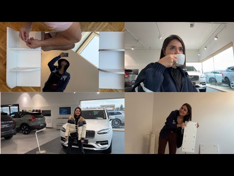 Yeni vlog: Araba bakıyoruz, Makyaj Masamı kuruyorum... Dolu dolu geçen iki günüm 🥰🌸⭐️