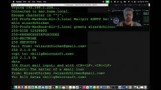 Sending an Email by Hand with ESMTP | Telnet + Mailpit | No Commentary