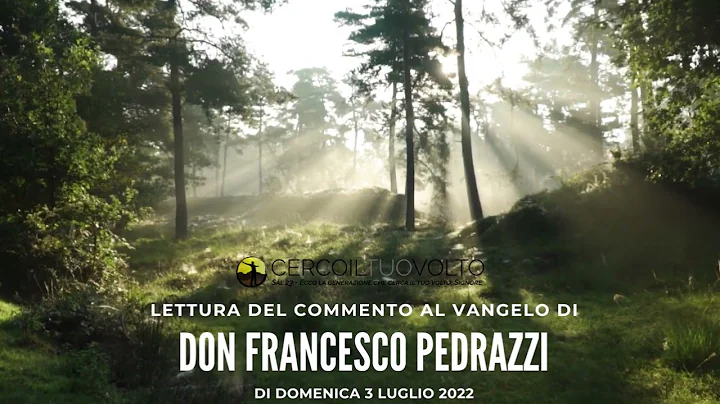 don Francesco Pedrazzi - Commento al Vangelo della domenica - 3 Luglio 2022