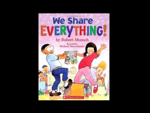 Robert Munsch We Share Everything 