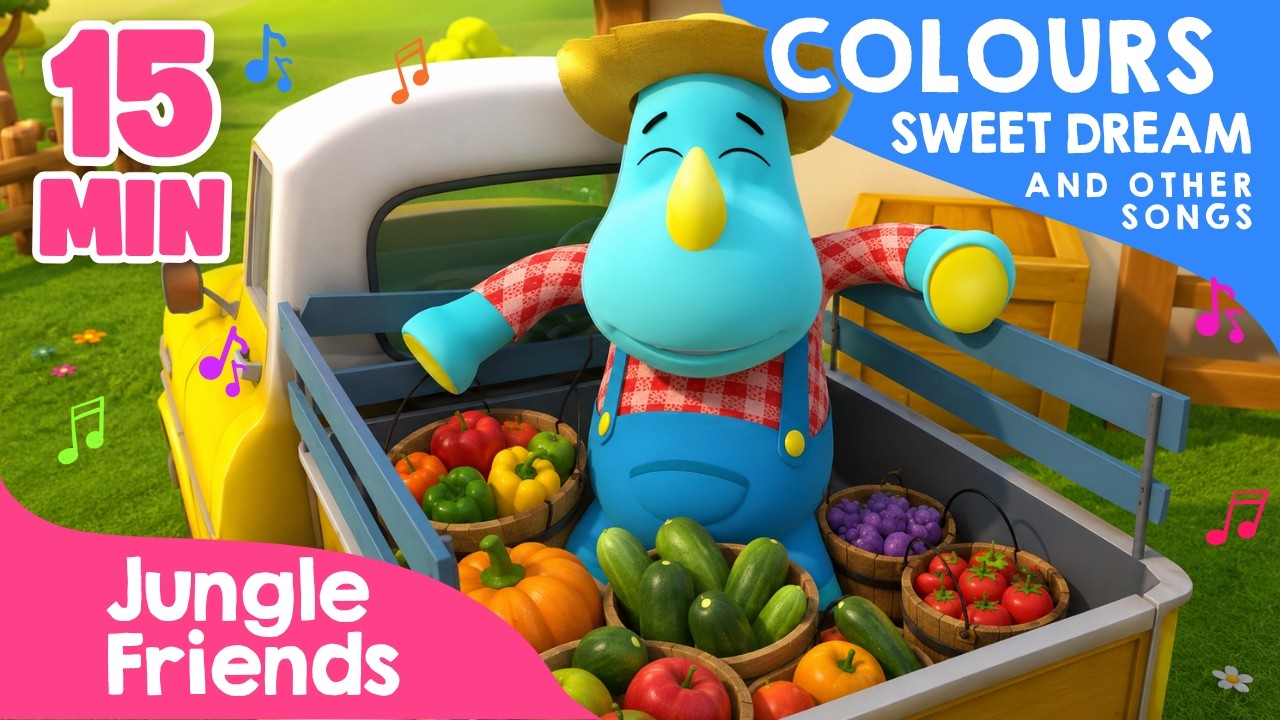 Colours, Sweet Dream, and Other Songs - 15 Minutes of Nursery Rhymes Compilation