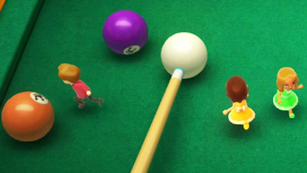 Wii Party U Funny Minigames - Wario Vs Alice Vs Ilka Vs Cristina