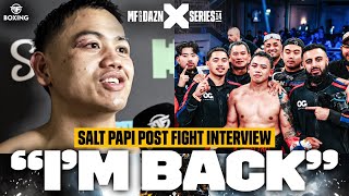 “REMATCH IN POLAND?!” | Salt Papi is ready for Kenny, Slim, Jarvis or a Ferrari rematch after KO win