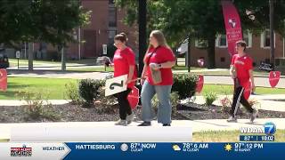 WCU freshmen volunteer for ‘HubSERVE’ as part of Welcome and Orientation Weekend