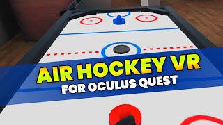 Free AIR HOCKEY VR Arcade Game for Oculus Quest 2 (Downloadable apk via SideQuest) screenshot 1