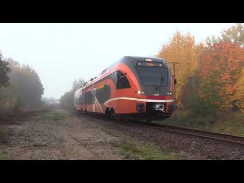 Штадлерский дизель-поезд 2237 близ ст. Таллин-Вяйке / Stadler DMU 2237 near Tallinn-Väike