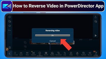 How to Reverse / Rewind Video in PowerDirector App