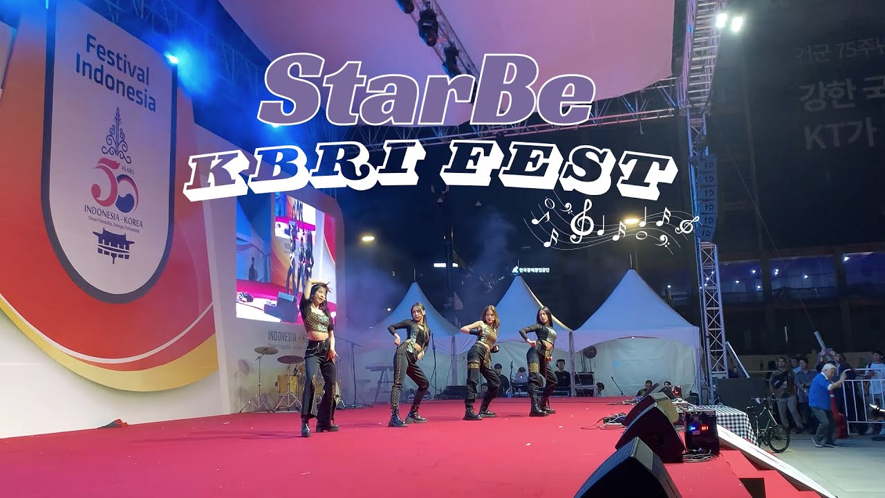StarBe at KBRI Fest in Korea