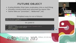 Anton Caceres - Better asynchronous code with Tornado and Python 3 screenshot 2