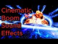 💥 Ultimate Cinematic Boom Sound Effects Compilation | Epic Trailer Hits &amp; Bass Impacts 🔥