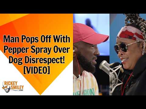 Man Pops Off With Pepper Spray Over Dog Disrespect!