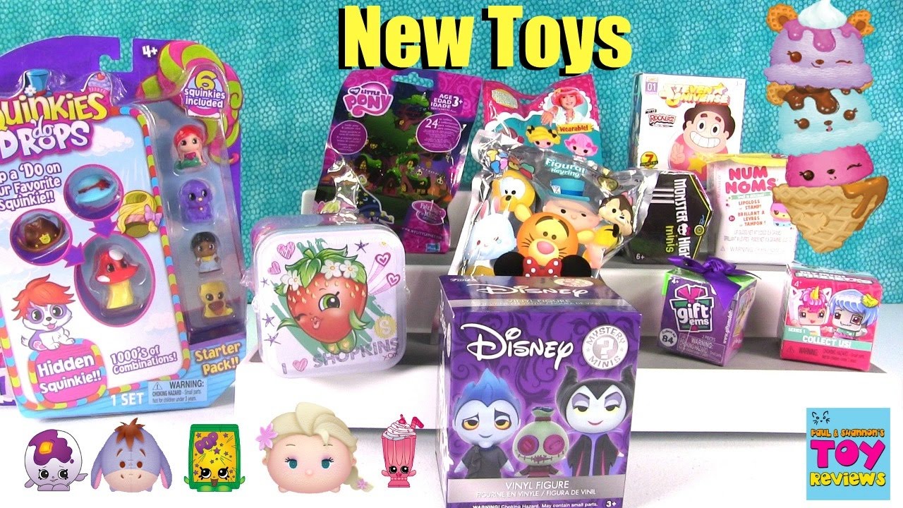 kawaii emoticons Disney Junior Shopkins Gift Ems Num Noms & More Opening | PSToyReviews