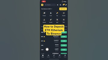 How to deposit ETH Etherium to Binance ERC20 binance deposit address #trading #crypto #ethereum