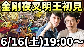 【モンストLIVE配信 】金剛夜叉明王(超絶)を初見で攻略【なうしろ】