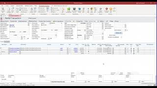 Entering a Rental Transaction with Billing Groups