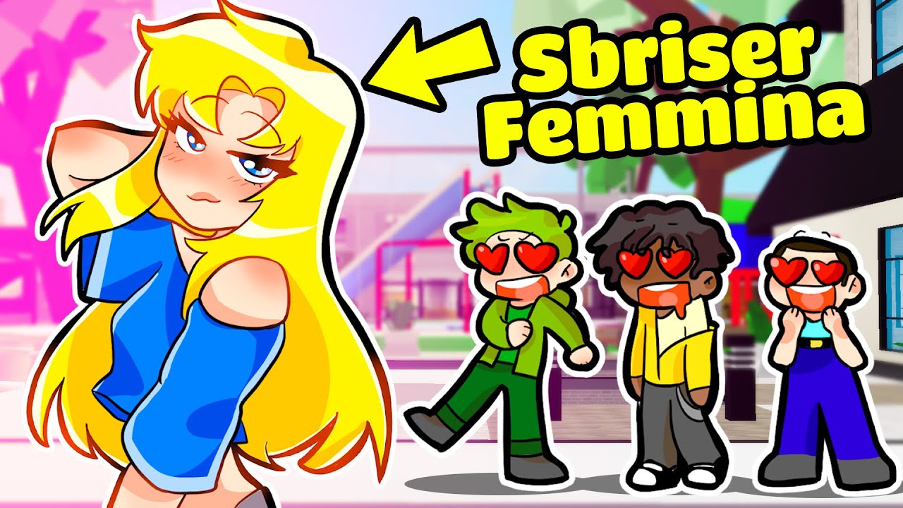 DIVENTO UNA RAGAZZA per FAR IMPAZZIRE i RAGAZZI su BROOKHAVEN