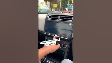 If creta screen not working reset button press 😎 #ytshorts  #creta