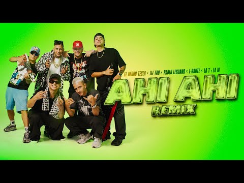 El Negro Tecla reunió a Dj Tao, Pablo Lescano, L-Gante y La T y La M en «Ahí Ahí Remix»