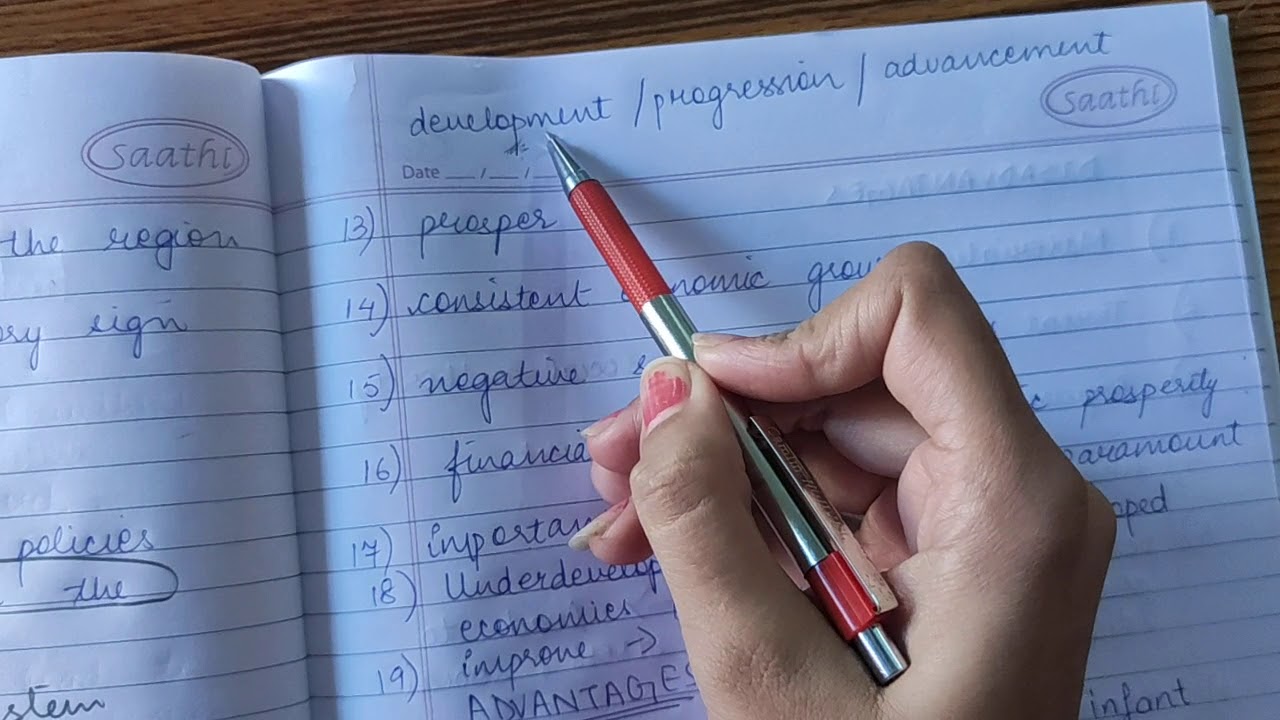 IELTS WRITING TASK : Words and Points Economy: Economic Growth
