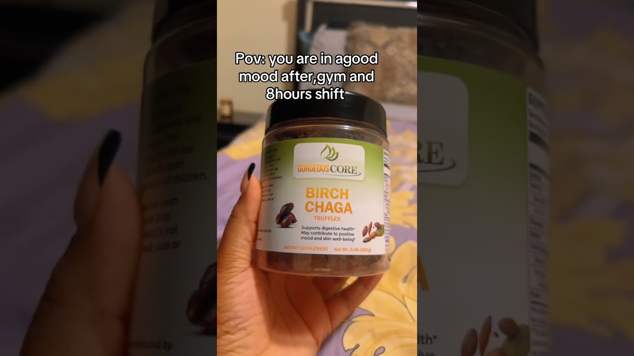 Birch chaga truffles: boost your health naturally 