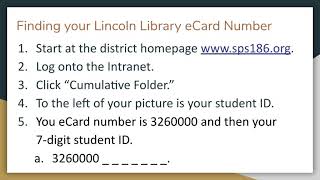 Lincoln Library eDownloads Tutorial - YouTube