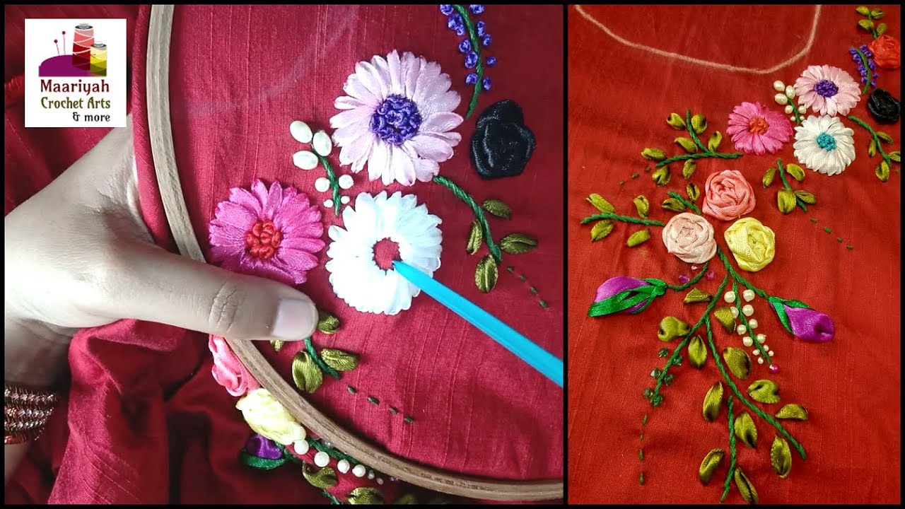 Silk Ribbon Embroidery Tutorial