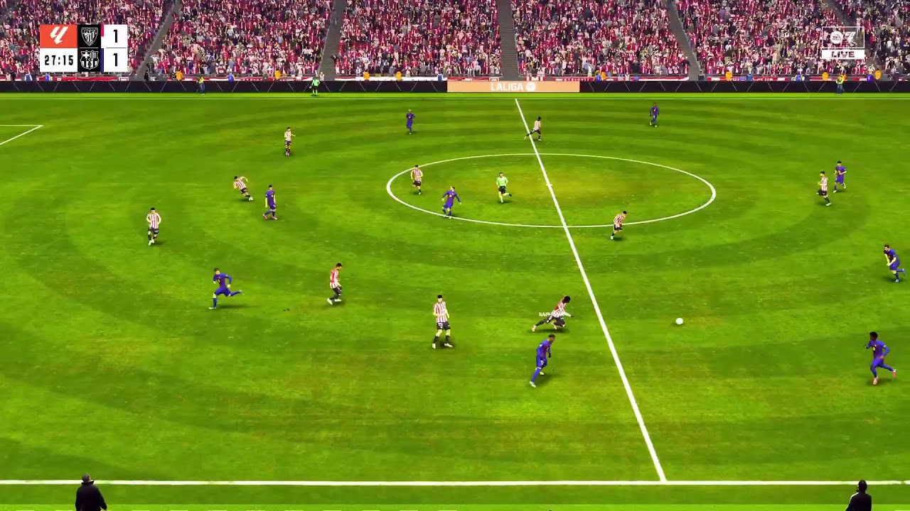 EA SPORTS FC · ATHLETIC CLUB vs. FC BARCELONA in LALIGA MATCH!