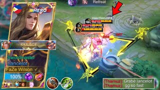 SMOOTH SAVAGE!! | ULTRA FAST HAND SAVAGE COMBO   NEW LANCELOT BUILD FOR ONE SHOT!🔥 ( please try!)