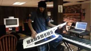 Keytar Shredding  Keytar Solo Time!