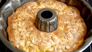 Der berühmte italienische ORANGENKUCHEN🍊, der auf der Zunge zergeht! Rezept in 10 Minuten.